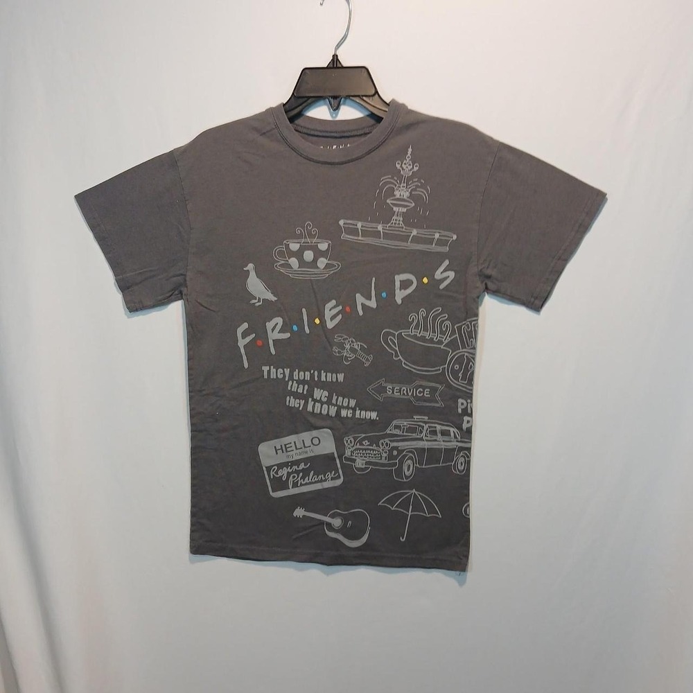 Friends S Tshirt graphic print 90s millennial y2k sitcom tv mens casual